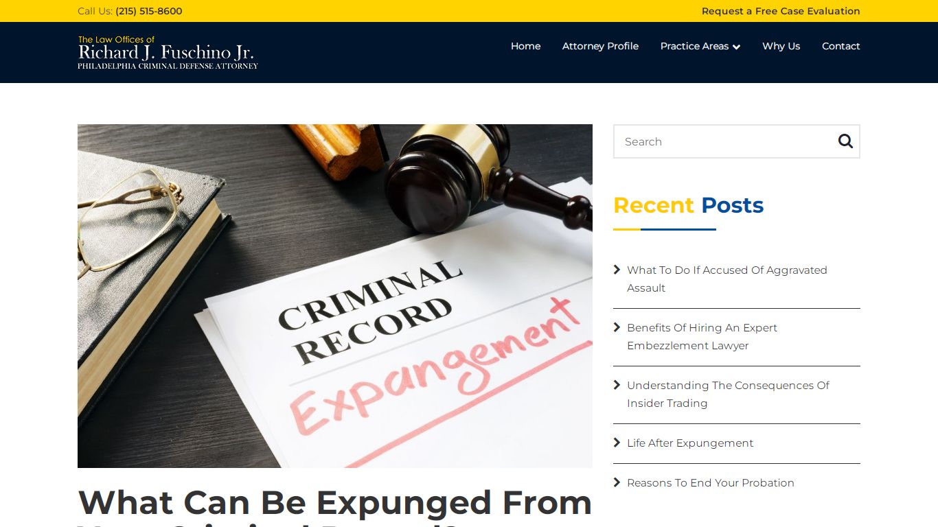 What Can Be Expunged From Your Criminal Record?